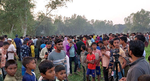 সিরাজগঞ্জে নিখোঁজ হওয়ার ১৫ দিন পর ডোবা থেকে  মুদি দোকানির মরদেহ উদ্ধার