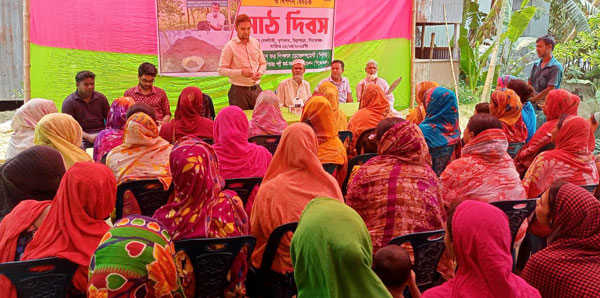 উল্ল¬াপাড়ায় ট্রাইকো কম্পোষ্ট সার বাজারজাতকরণের উপর মাঠ দিবস অনুষ্ঠিত