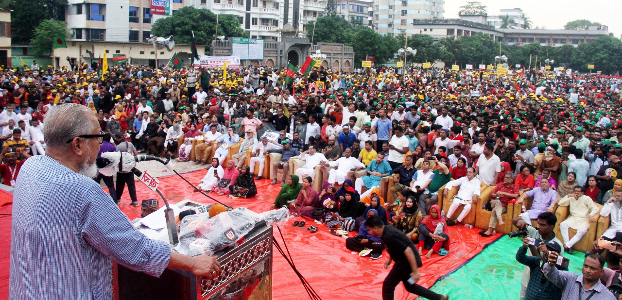 বগুড়ায় তারুণ্যের উৎসবে কোন দল গোছানোর জন্য নির্বাচন পেছানো যাবে না — নজরুল ইসলাম খান।। বগুড়ায় তারুণ্যের উৎসবে কোন দল গোছানোর জন্য নির্বাচন পেছানো যাবে না — নজরুল ইসলাম খান।।