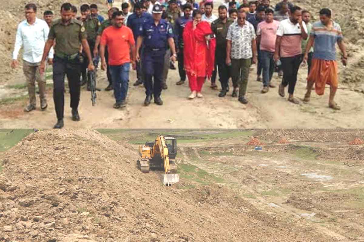 দুর্গাপুরের উজালখলসী বিলে ইউএনও’র অভিযানের পর আবারও পুকুর খনন দুর্গাপুরের উজালখলসী বিলে ইউএনও’র অভিযানের পর আবারও পুকুর খনন