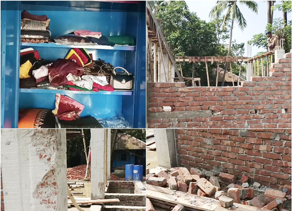 সেনবাগে প্রবাসীর নিমানাধীন বিল্ডিং ও বসতঘর ভাংচুর নারীসহ আহত ৩জন সেনবাগে প্রবাসীর নিমানাধীন বিল্ডিং ও বসতঘর ভাংচুর নারীসহ আহত ৩জন